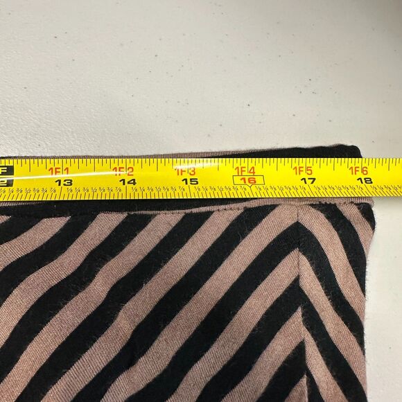 Mossimo Skirt Size XL Striped Maxi Length Elastic Waist Pull On Rayon/Spandex - Picture 5 of 8